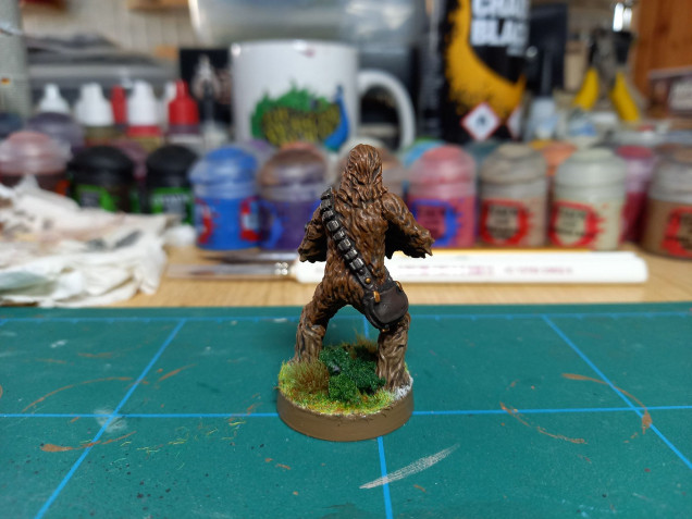 Recent Work On Darth Vader & Chewbacca!