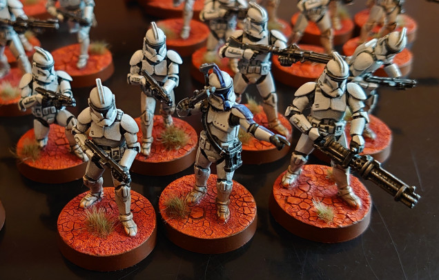 Clones with Lieutenant