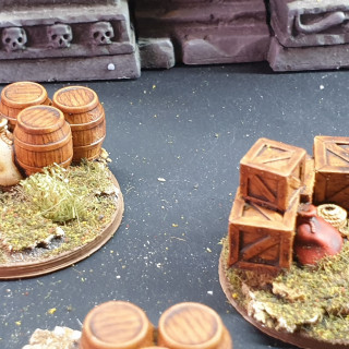 Printed and Finished 6 Objective Markers