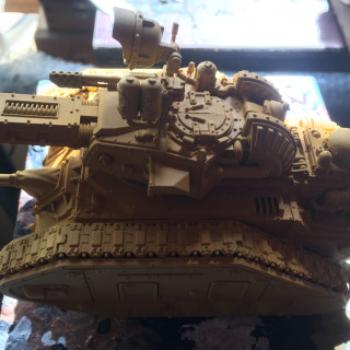 Mubraxis Dustdogs Leman Russ Incinerator Painting WIP