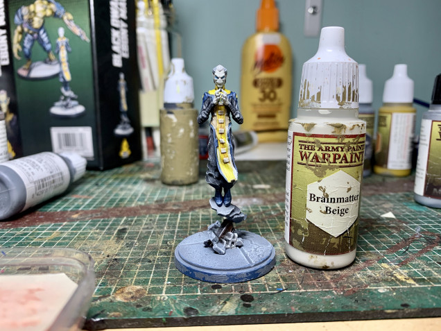 Drybrush step, photos may go a little off as I kept going over and over bits trying to save them!