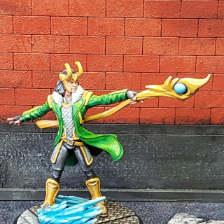 Trickster God ready for tabletop.