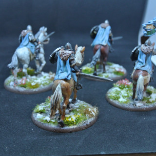 Stark outriders + horses