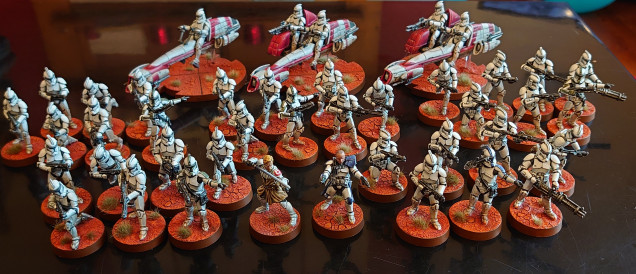 Clone Army So Far