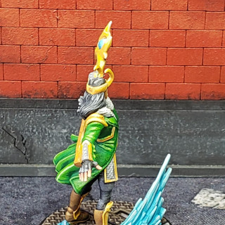 Trickster God ready for tabletop.