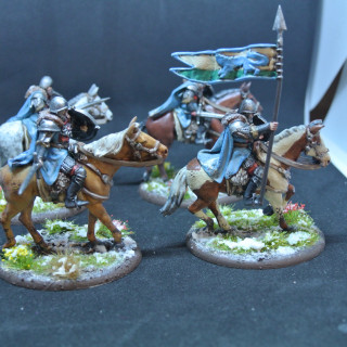 Stark outriders + horses