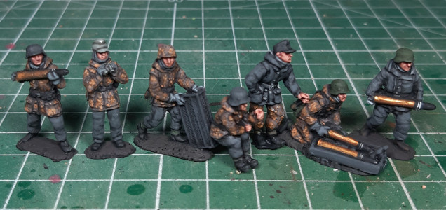 Waffen SS Winter Flak Crew