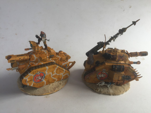 Leman Russ Incinerator and Leman Russ Battle Tank