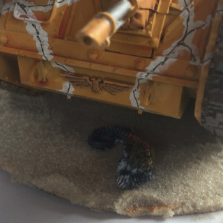 Leman Russ Battle Tank - salt weathering in memoriam