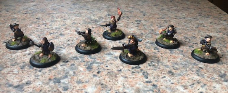 Warploque Halfling Warband