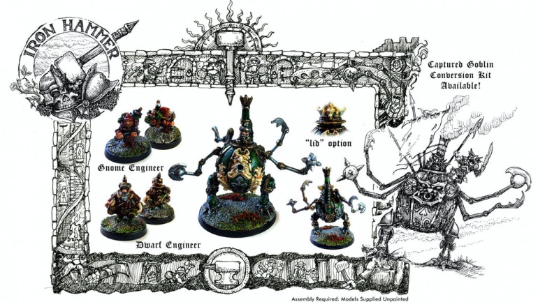 Iron Hammer Miniatures: The Mighty Gnomish War Engine