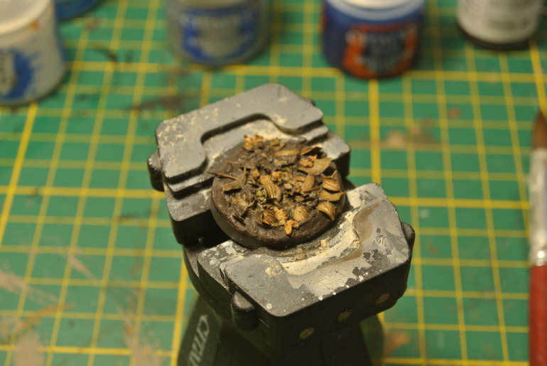 Adding leaves and shade in Agrax Earthshade