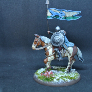 Stark outriders + horses