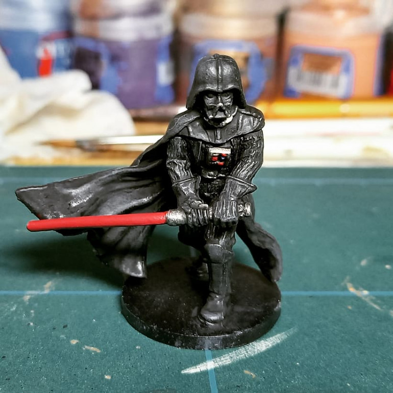 Recent Work On Darth Vader & Chewbacca!
