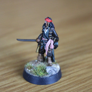 Painting Captain Jack