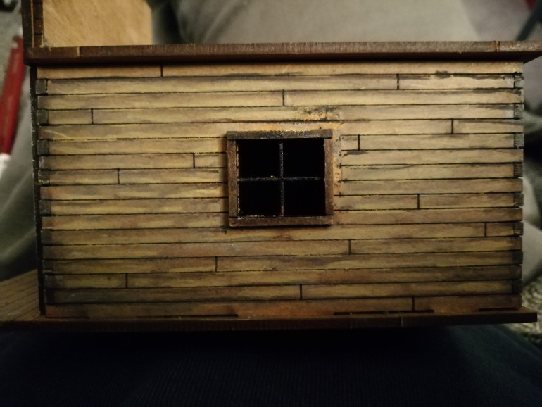 More drawing over my wooden beams. Below are some before and after shots