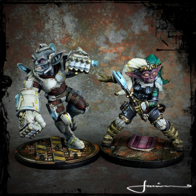 The Gobbo Twins - Cyberpunk Goblins??!! You wot now?!!!