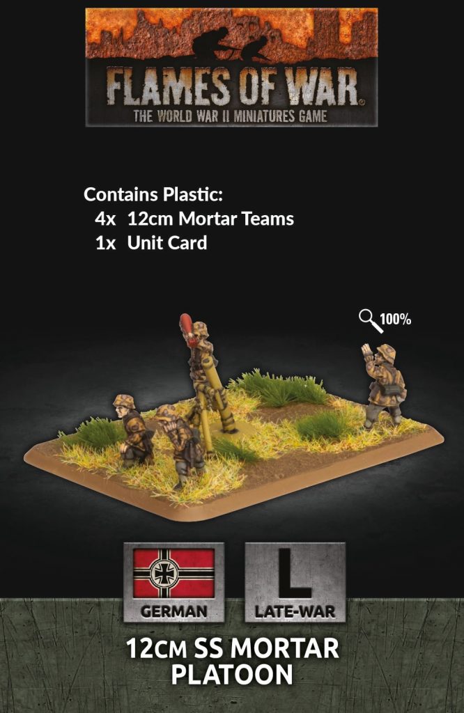 12cm SS Mortar Platoon - Flames Of War