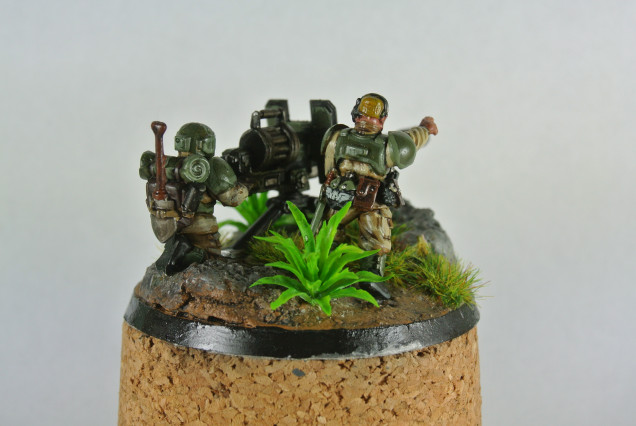 Finished heavy weapons team