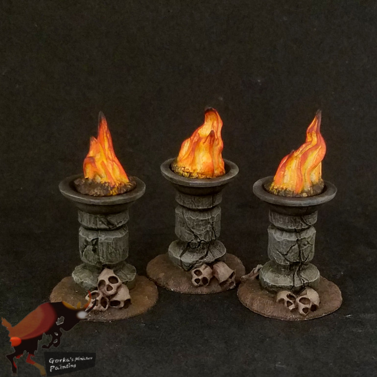 Ogre retiarius and objective markers