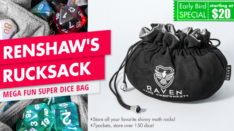 Renshaw's Rucksack - Mega Fun Super Dice Bag