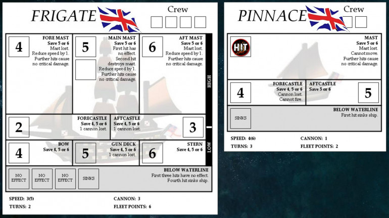 Here are my frigate and pinnace. WIth that single 