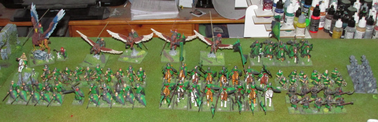 The army so far.