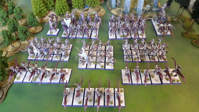 New component of the army. have an existing unit of daemonettes and a character to lead, a couple more characters in progress..