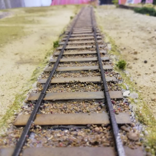 Railroad tracks