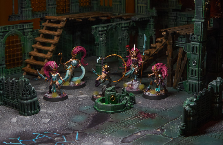 Morgwaeth's Blade Coven - the start of a Daughters of Khaine Warband