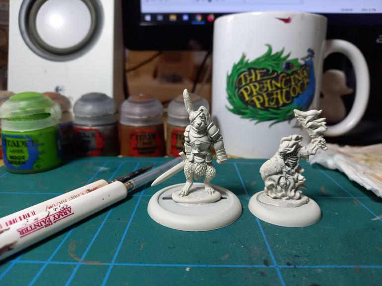 Painting Burrows & Badgers Grimdark Style