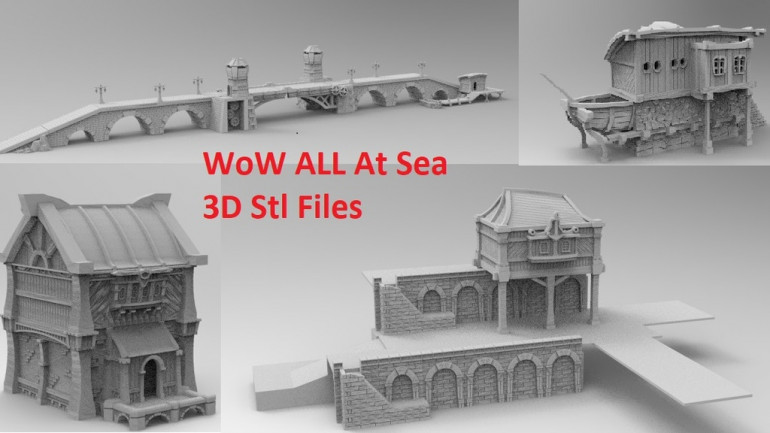 WOW All At Sea 3D Printable STL files