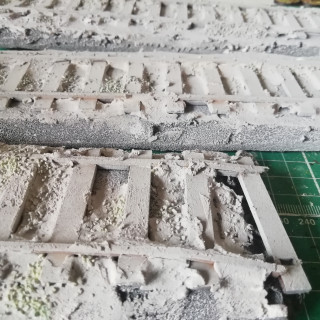 Railroad tracks