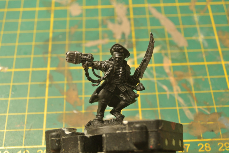 Laying down the metal basecoats