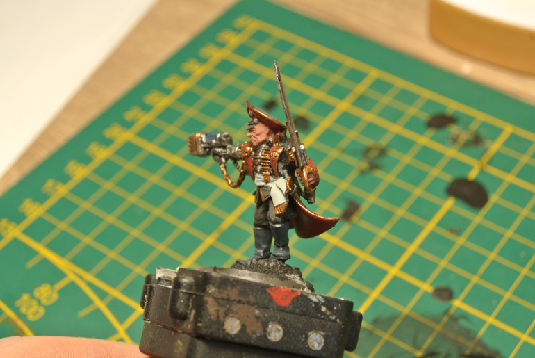 Basecoat the skin and the reds