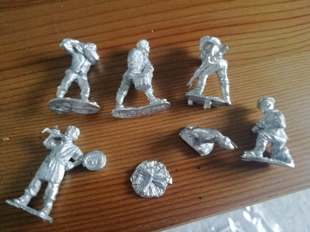 Cook house team from black tree designs. Oreded these about three months ago and turned up today. The redoubt miniatures came within 5 days and with a bonus free miniature free