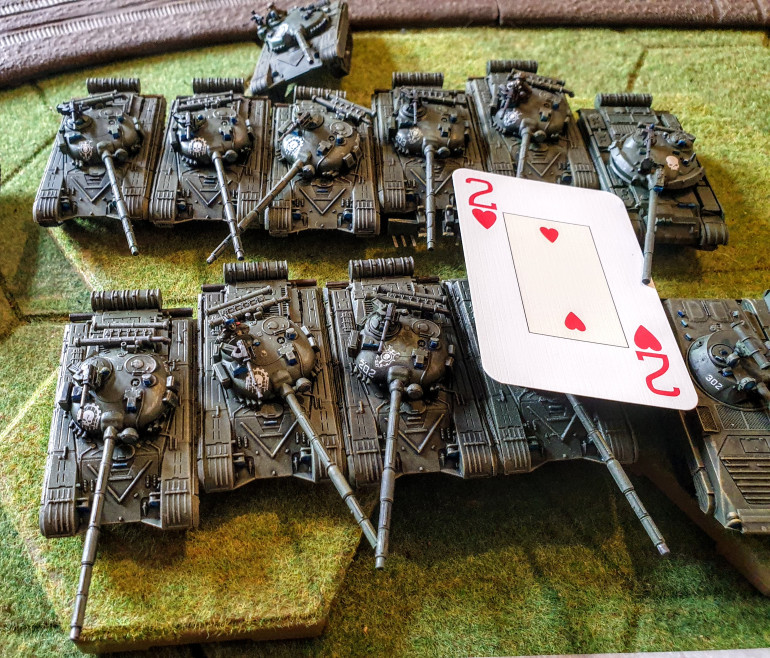 Battle Report 1 Initial Deployment  solo.play and the Fog of War The Vogan perspective