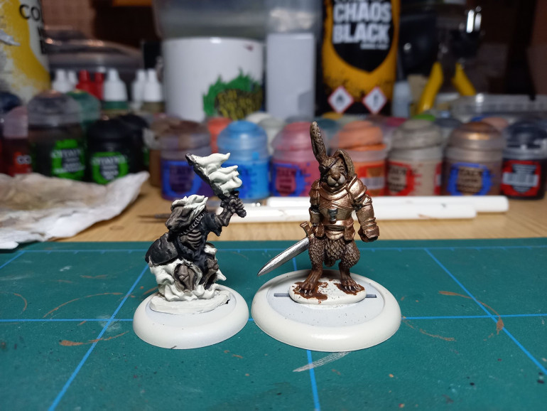 Painting Burrows & Badgers Grimdark Style