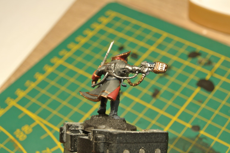 Basecoat the skin and the reds