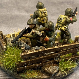 Machine Gun dioramas..