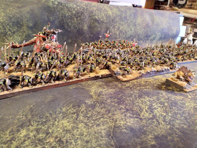 1000 points of goblins finished (all infantry)
