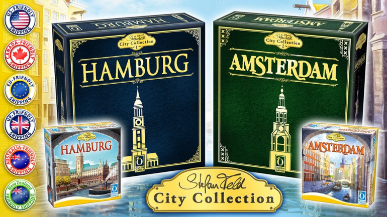 Stefan Feld City Collection - Hamburg & Amsterdam