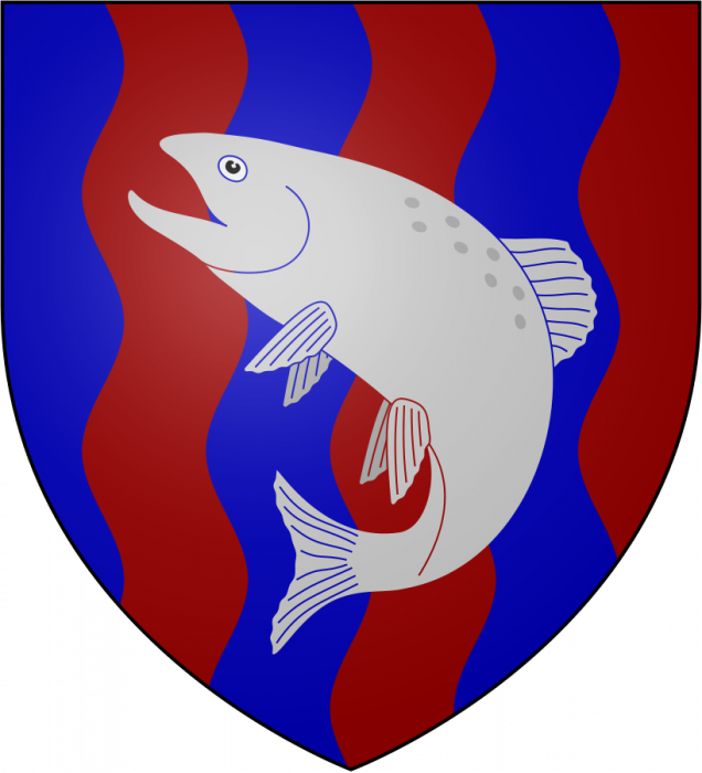 In this case, the heraldry is second to the colours themselves, but the blue and red of the Tullys makes a nice contrast to the white of the Starks I used on Robb.
