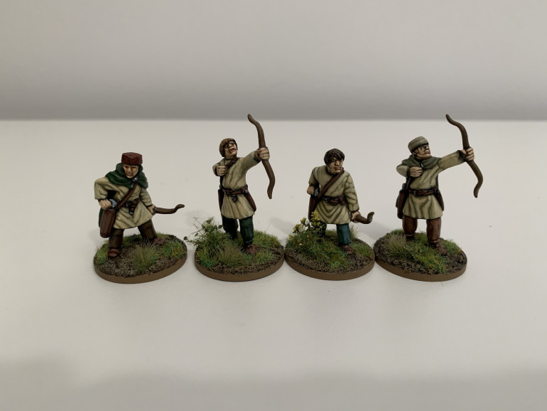 Four-man Group of Archers