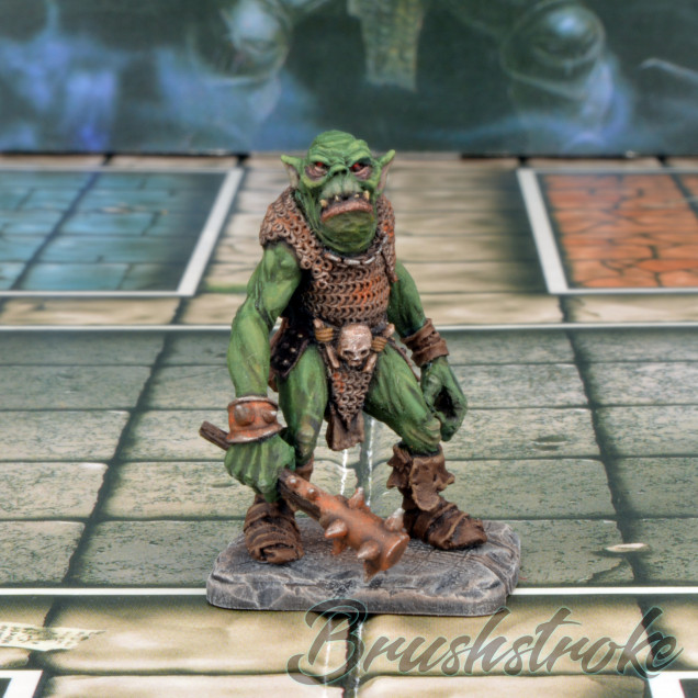 Orc - Brutish, aggressive, ugly