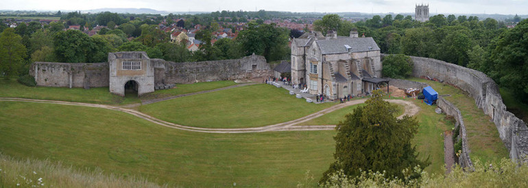 Tickhill Castle as it looks today