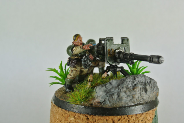 Finished heavy weapons team