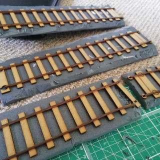 Railroad tracks