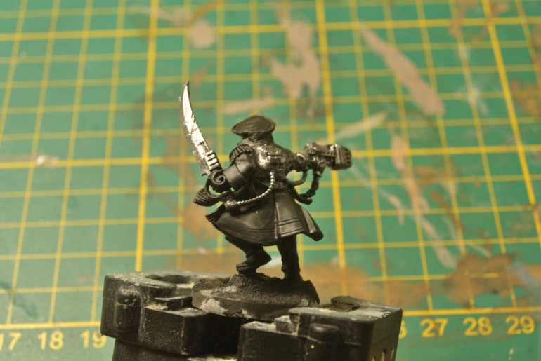 Laying down the metal basecoats