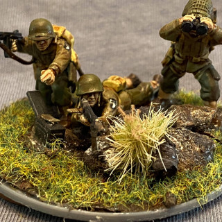 Machine Gun dioramas..